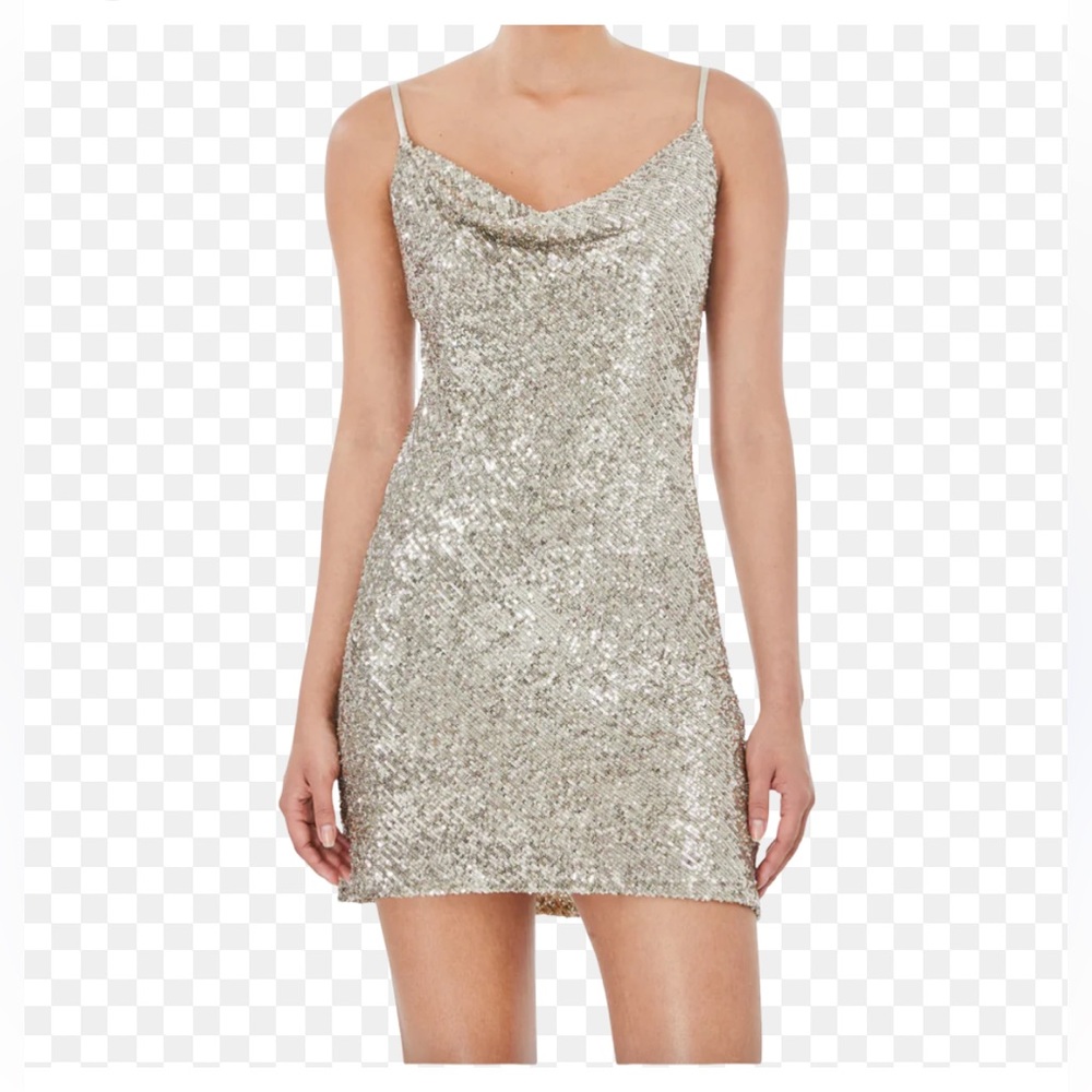⭐️⭐️ Generation Love -Maris Pale Gold
Sequin Dress - Size L ⭐️⭐️